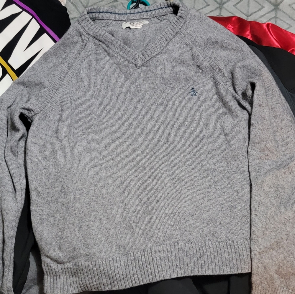 V-neck sweater